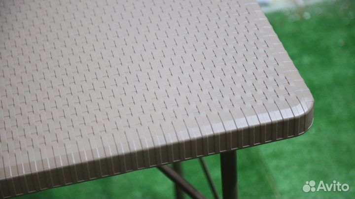 Стол складной для пикника 60*120 см ротанг