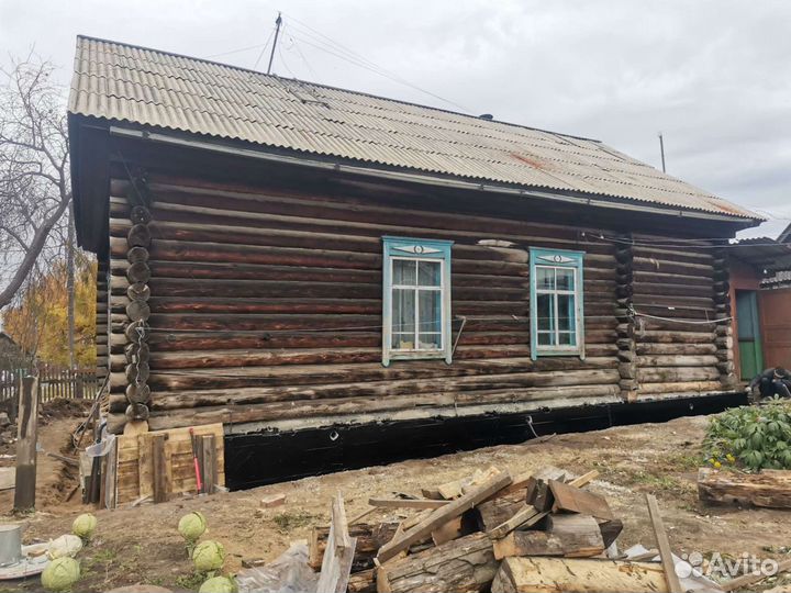 Подъем домов, замена венцов