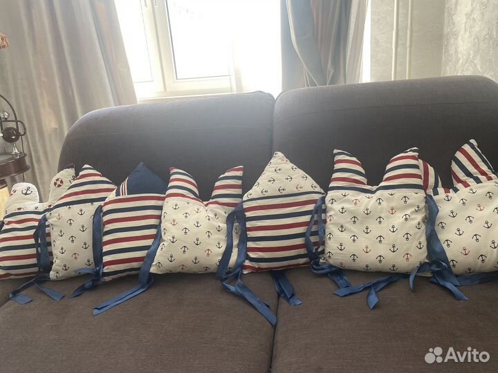 Бортики для детской кроватки