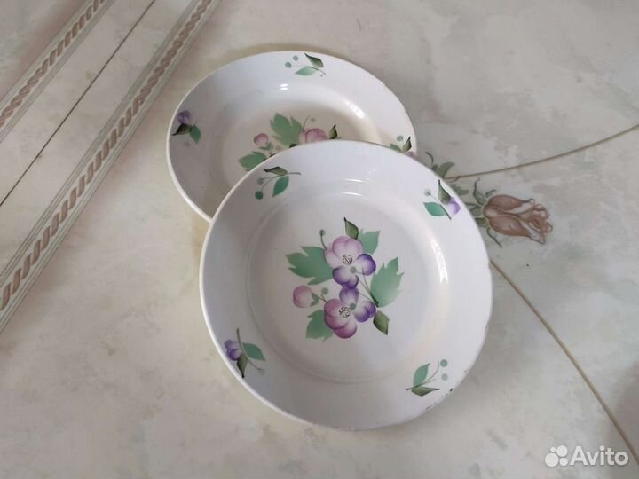 Тарелки плоские СССР