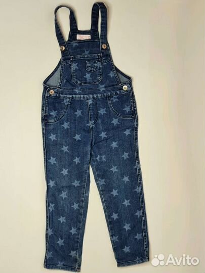 Джинсовый комбинезон для девочки