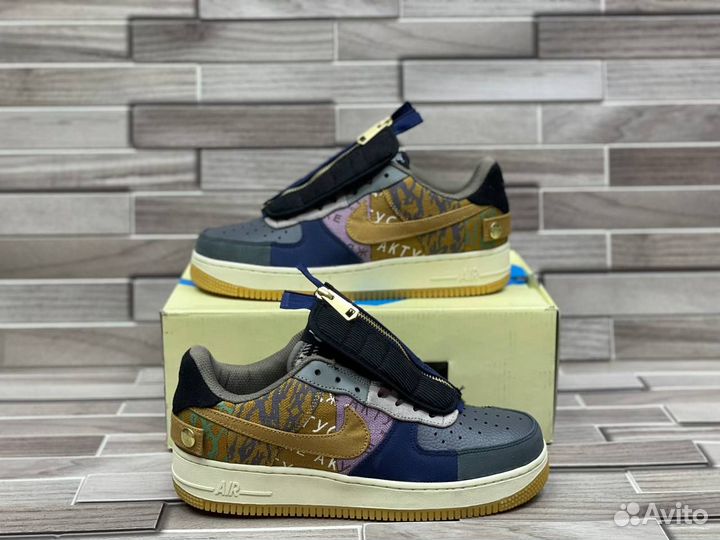 Кроссовки Nike Air Force 1 Travis Scott (41-45)