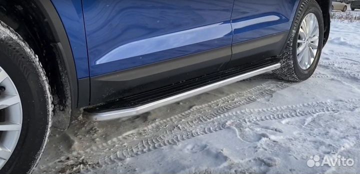 Пороги площадка Шкода Карок