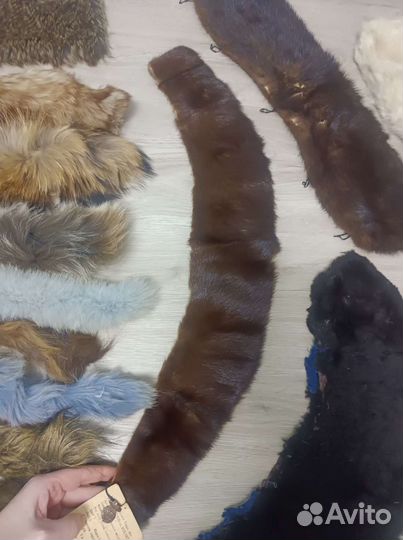 Воротники меховые