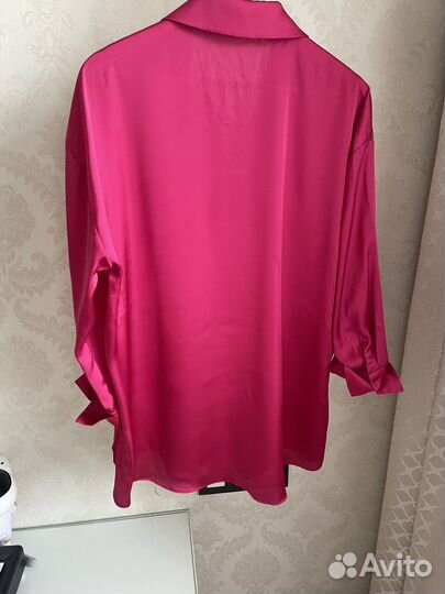 Блузка рубашка zara