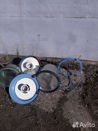 Фонари с плафонами