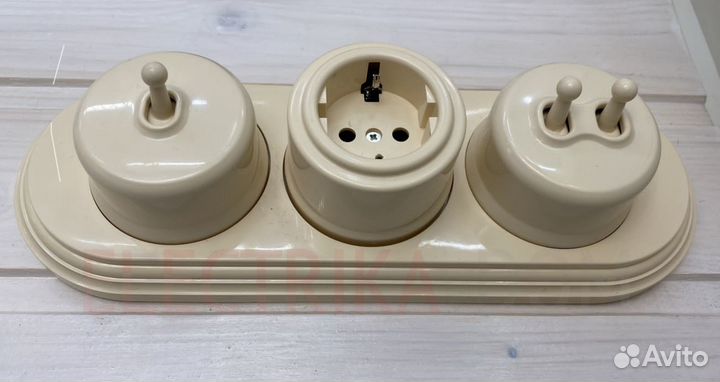 Ретро выключатели Бирони (Bironi), тумблерные