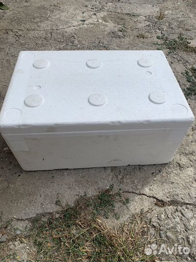 Пенопластовый ящик для рыбы