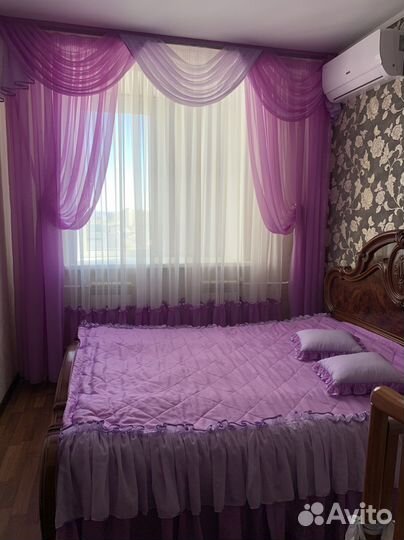 Комплект: Шторы и покрывало на кровать