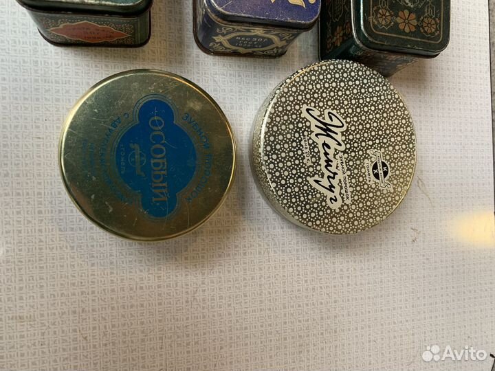 Жестяные коробки СССР