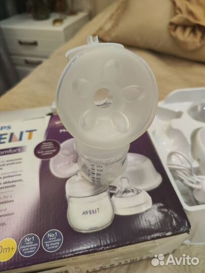 Молокоотсос avent электрический