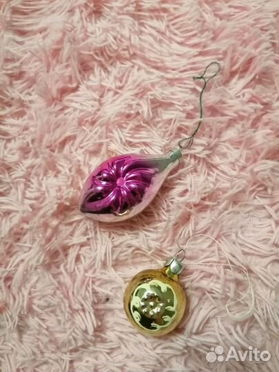 Елочные игрушки СССР