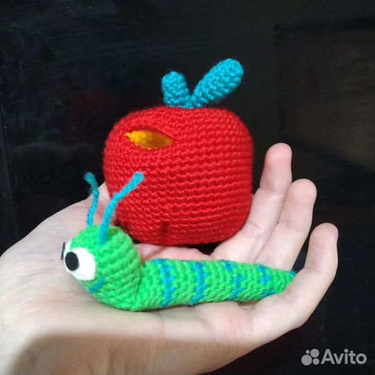 Животные, птички, яйца. Ручная работа. Вязаные