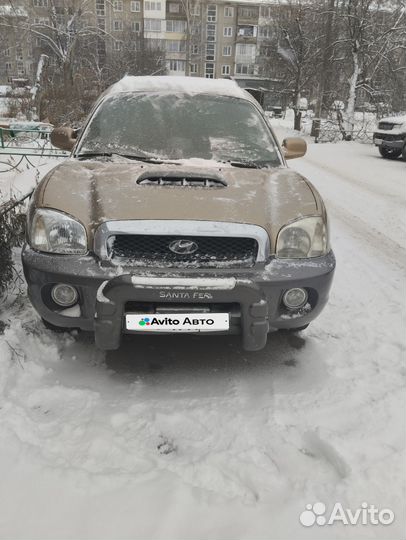 Hyundai Santa Fe 2.0 AT, 2002, 236 000 км