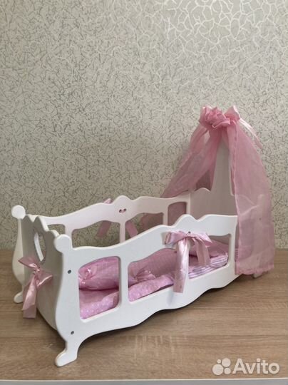 Мебель для кукол деревянная