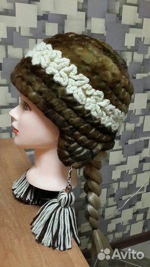 Шапка мутон