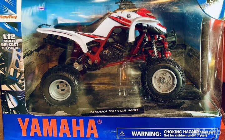 Модель квадроцикла Yamaha Raptor 660R ATV