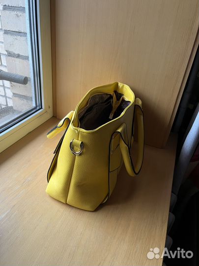 Сумка женская желтая