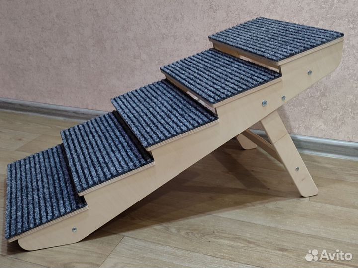 Пандус для собак Марго 50кг Усиленный Ширина 40см