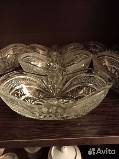 Хрустальная посуда СССР