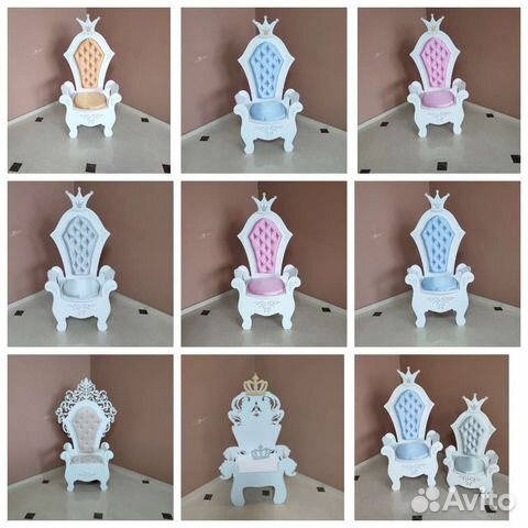 Трон для фотозоны-много