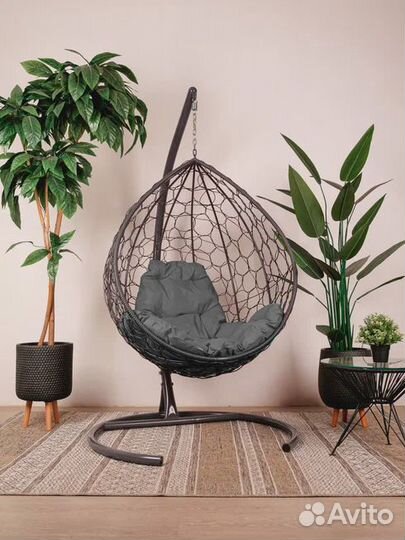 Подвесное кресло кокон 