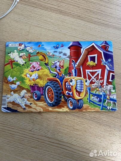 Пазлы ларсен 2 шт