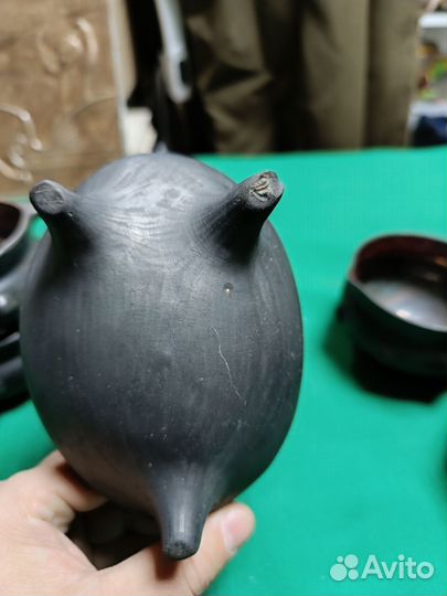 Грузинский кувшин для вина ручной работы СССР