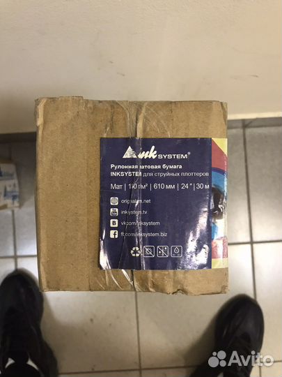 Фотобумага рулонная глянцевая/матовая inksystem