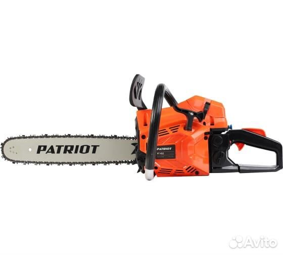 Пила бензиновая цепная patriot PT 452 3,4 л.с