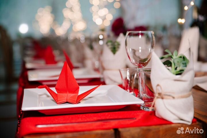 Хлопковые салфетки для сервировки стола