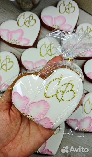 Свадебные пряники,пряники гостям на свадьбе,юбилее