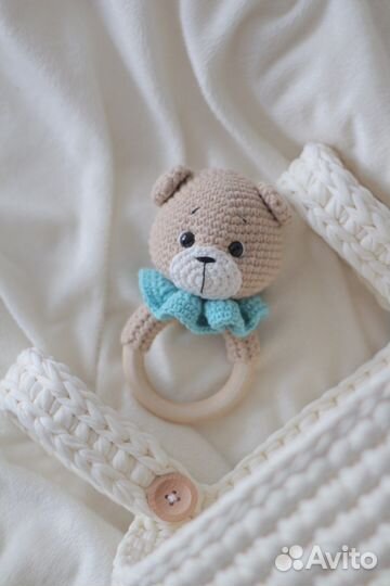 Вязаные погремушки