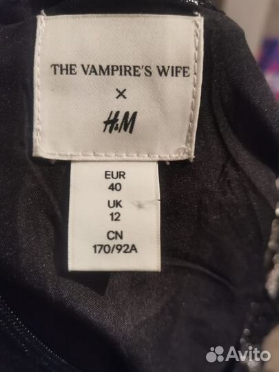 Платье H&M x THE vampire’S wife