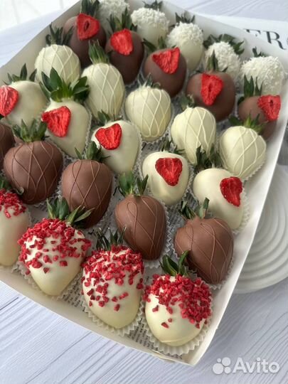Клубника В шоколаде. подарки на 8 марта