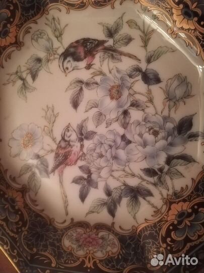 Тарелки. для торта Morita (Япония) и Kahla (ГДР)