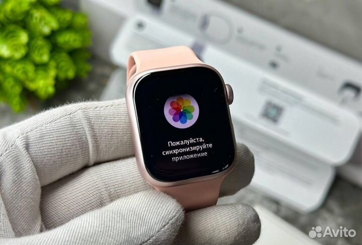 Apple watch LK9 mini 41 mm Pink (галерея)