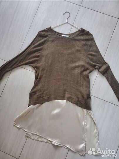 Платье комбинация zara 42р