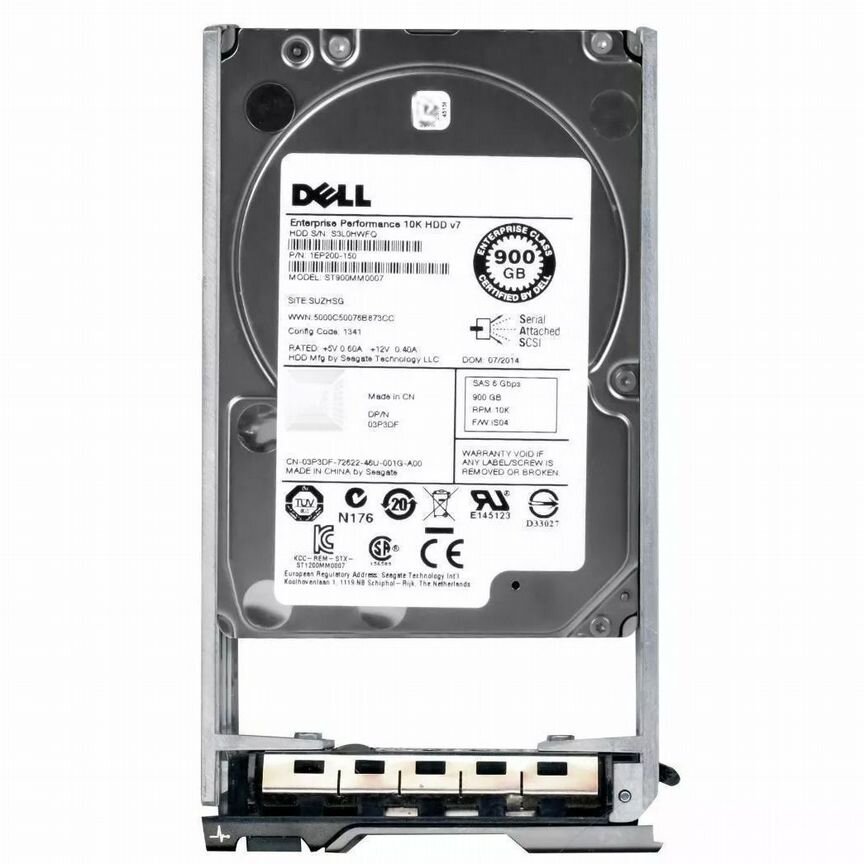 [ST900MM0007] Жесткий Диск Dell 3p3df 900gb Sas 2,5" St900mm0007
