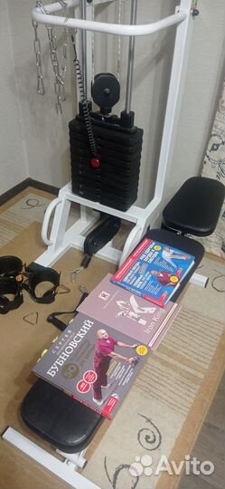 Многофункциональный тренажёр iron King со скамьей