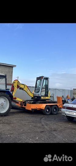 Прицеп трал (тяжеловоз) Тэмбо ПТСТ 2х3,5, 2007