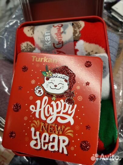 Носки новогодние