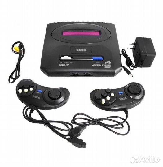 Приставка детства Sega Mega Drive 2