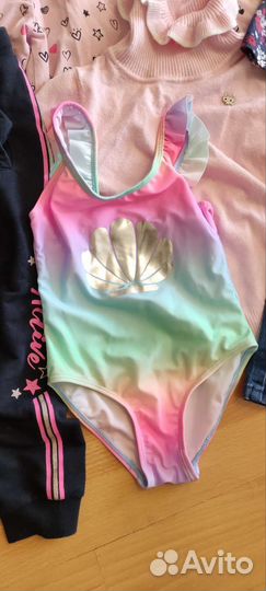 Вещи пакетом на девочку 98 104