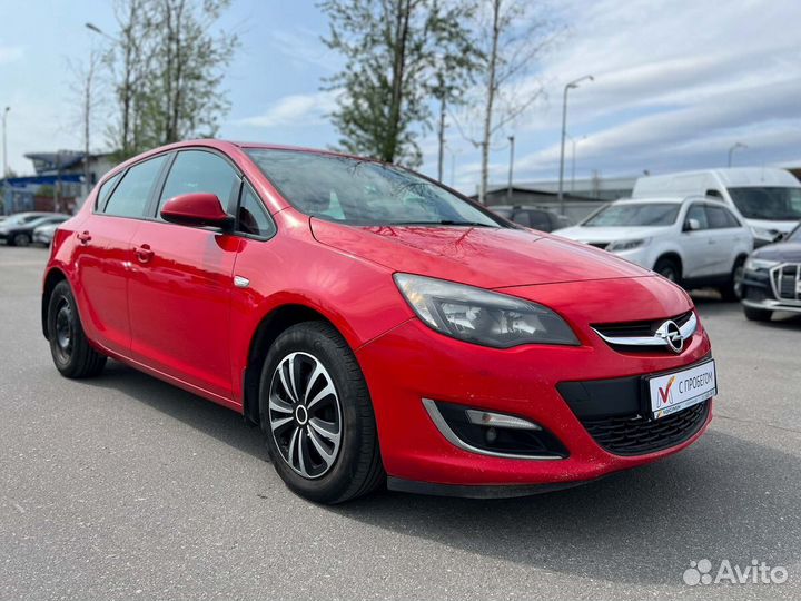 Opel Astra 1.6 МТ, 2013, 167 995 км