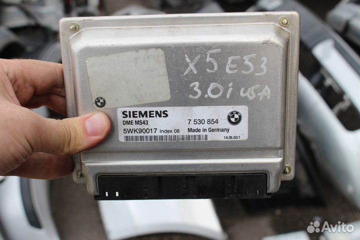 Блок управления двигателем BMW X5 E53 рест. 2003