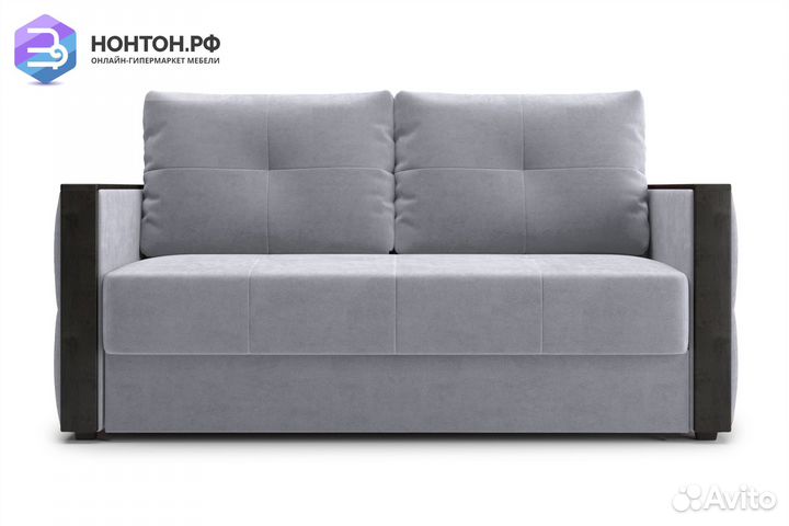 Диван еврокнижка Инсайд серый