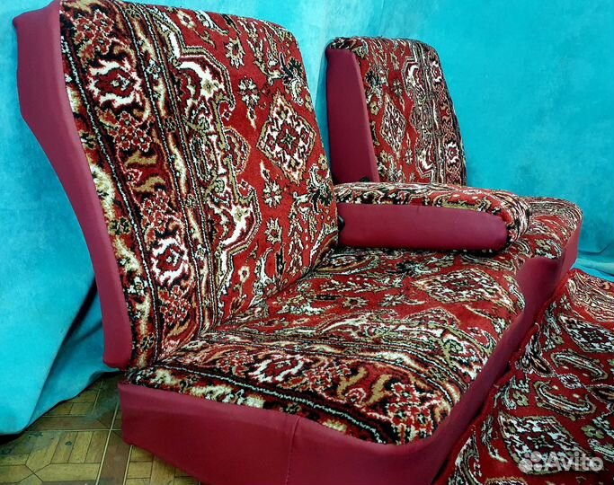 Сиденья газ 2410 в чехлах