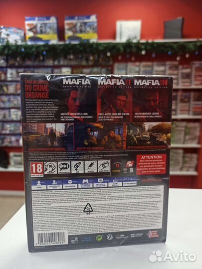 Mafia trilogy для ps4