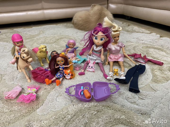 Игрушки куклы пакетом